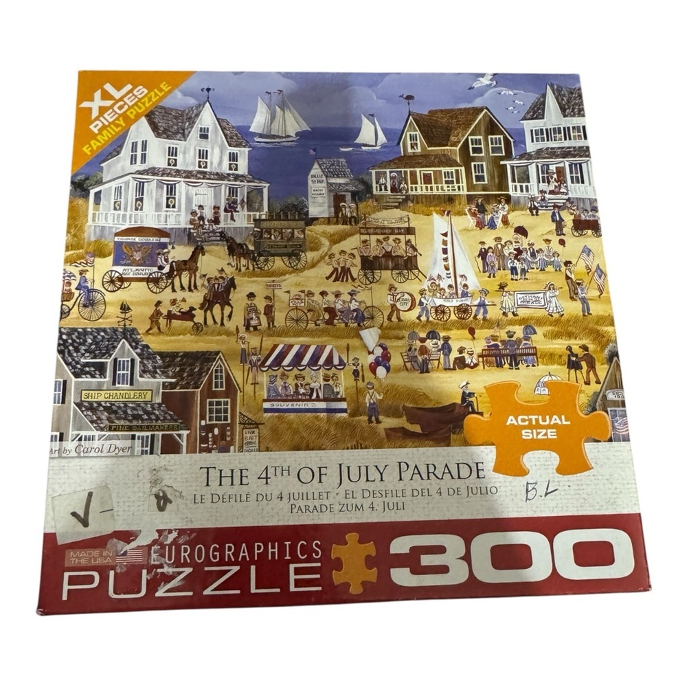 Eurographics “The 4th of July Parade” 300-Piece XL Puzzle by Carol Dyer